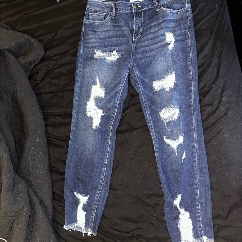 Ripped Blue Cello Jeans size 11